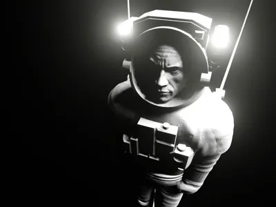 Astrocknaut Figure