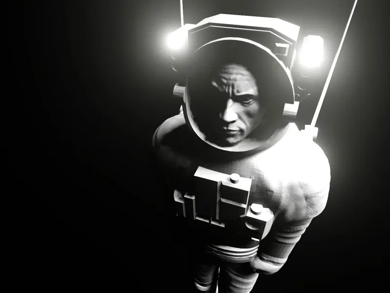 Astrocknaut Figure