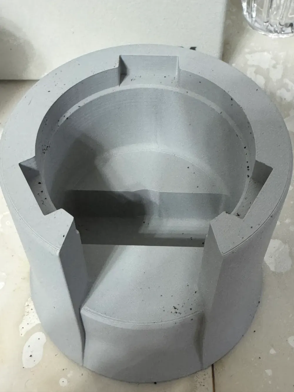 Maxim Coffee Machine 58mm Coffee Handle Tooth Powder Base by 米饭同学