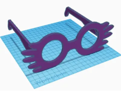 Luna Lovegood glasses