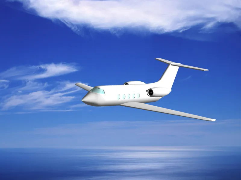 Gulfstream private jet