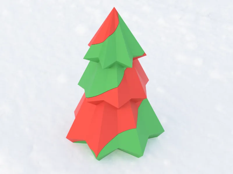 Sapin avec imbrication