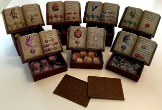 Quacks of Quedlinburg Box Insert for Coin Capsules