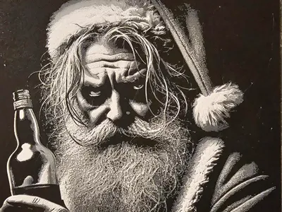 Christmas bad santa