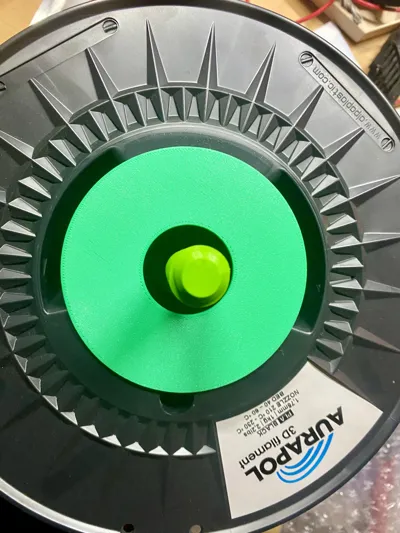 center adapter for Aurapol spool