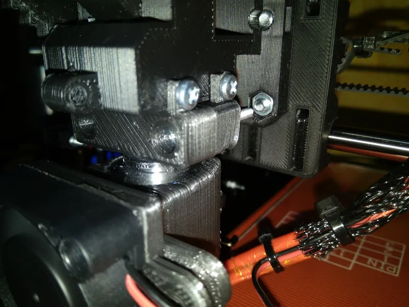 E3D V6 mount for Prusa I3 Rework