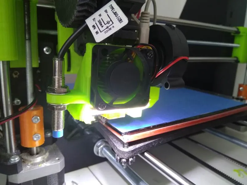 E3D v6 40mm fan + 5015 blower + sensor