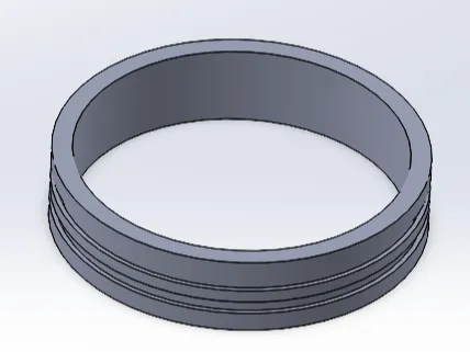 Grooved ring