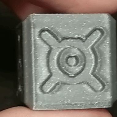 Unown XYZ calibration cube