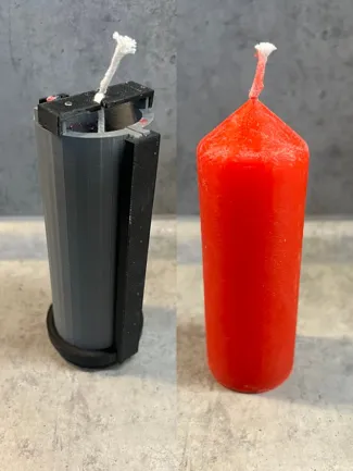 Candle mold