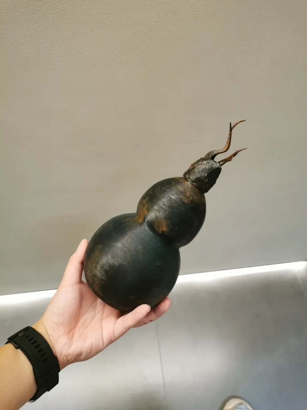 Small Coke bottle (Black Monkey Skin) Qingtian Gourd Unlimited refills