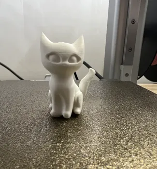 艺术小猫摆件