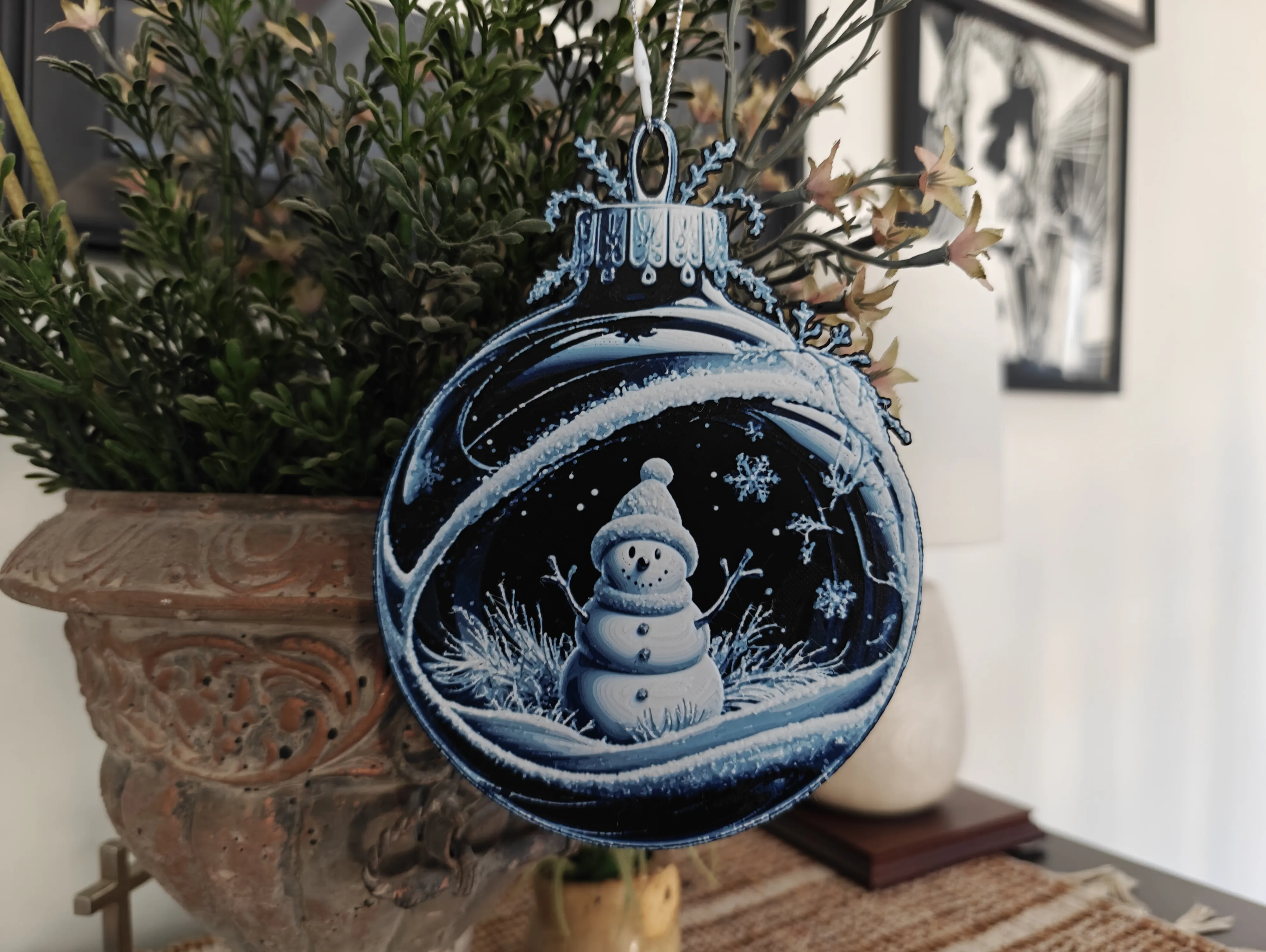 Octillery Santa Santa Clause Ornament by 0atz - MakerWorld