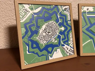 Naarden Vestingstad Fortified City Model