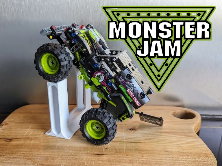 LEG0 Monster Jam display stand