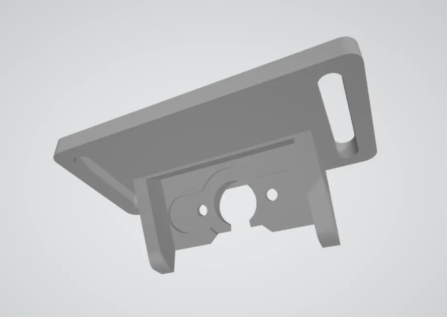 Simple mount for aftermarket reverse camera by Guba MakerWorld ...
