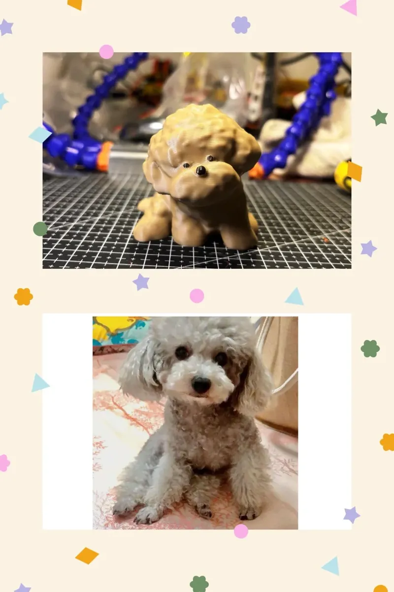泰迪小狗—小摆件—全国统一坐姿