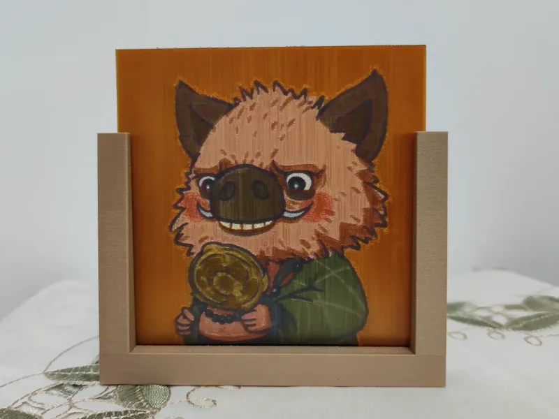 3d打印彩色照片：黑神话悟空——猪八戒