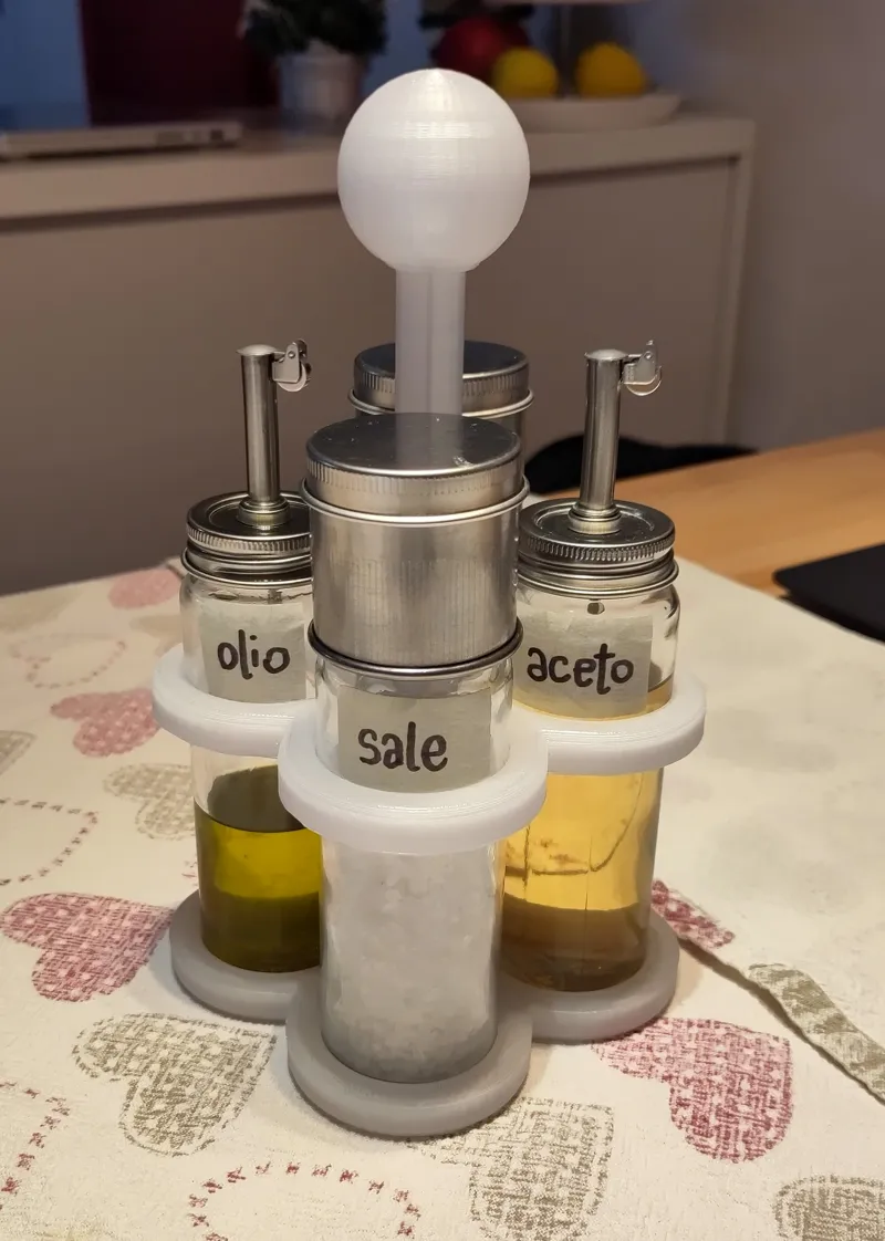 IKEA CITRONHAJ Caddy - Salt, Pepper, Oil, Vinegar