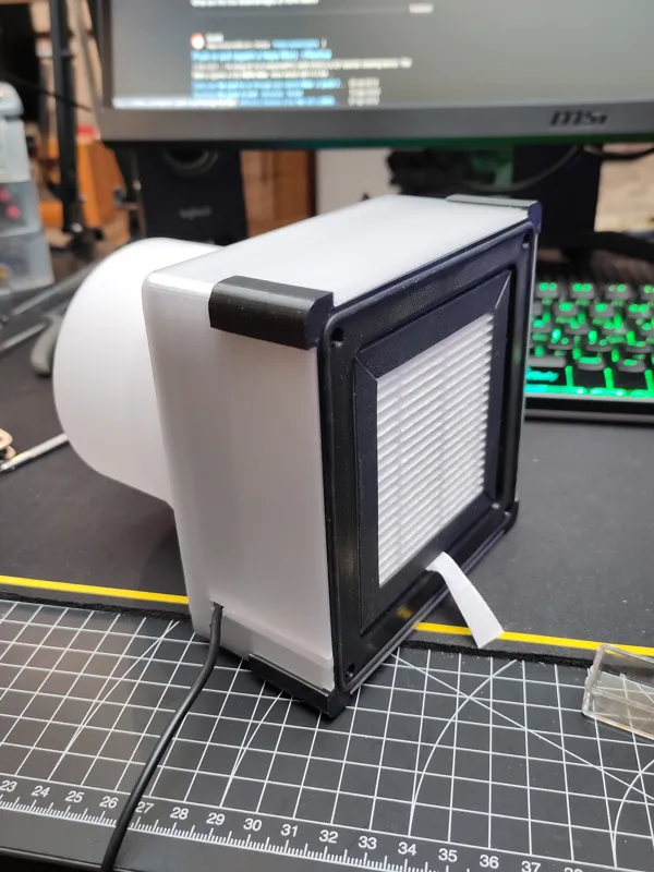 Tukkari TF Fan Duct - 120mm Fan to 100mm Pipe 