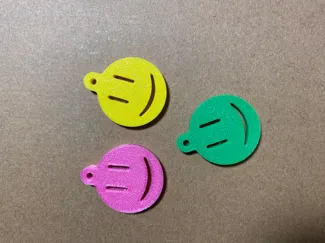 Smiley Face keychain