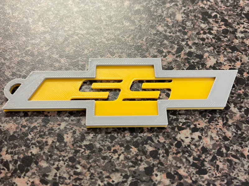 Chevy SS Keychain