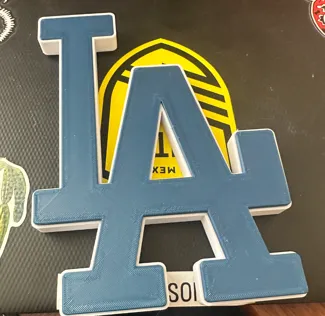 LA Dodgers light box