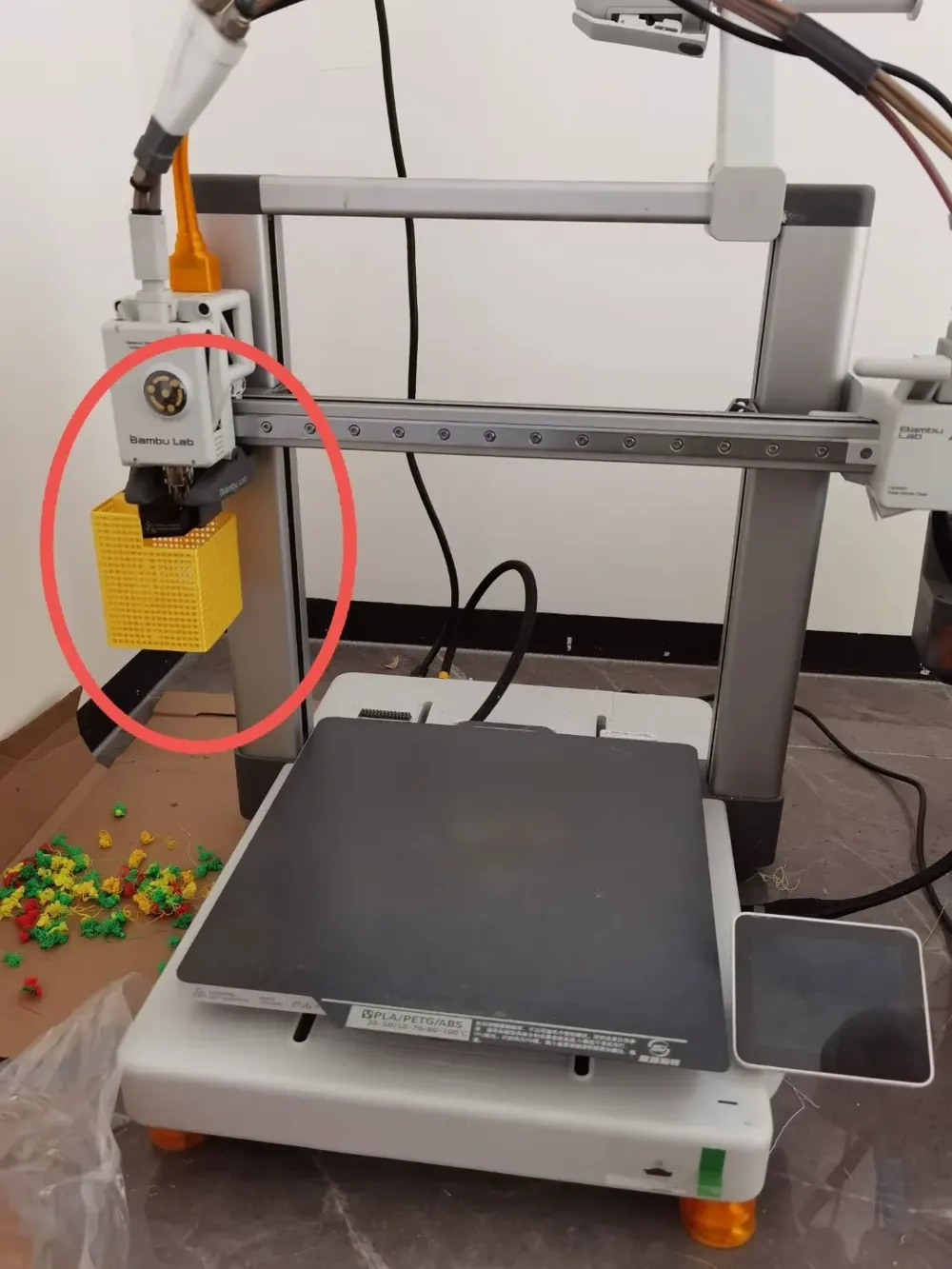 A1 and A1 mini Hexagonal Poop Bins, Poop Buckets, Poop Baskets, Poop