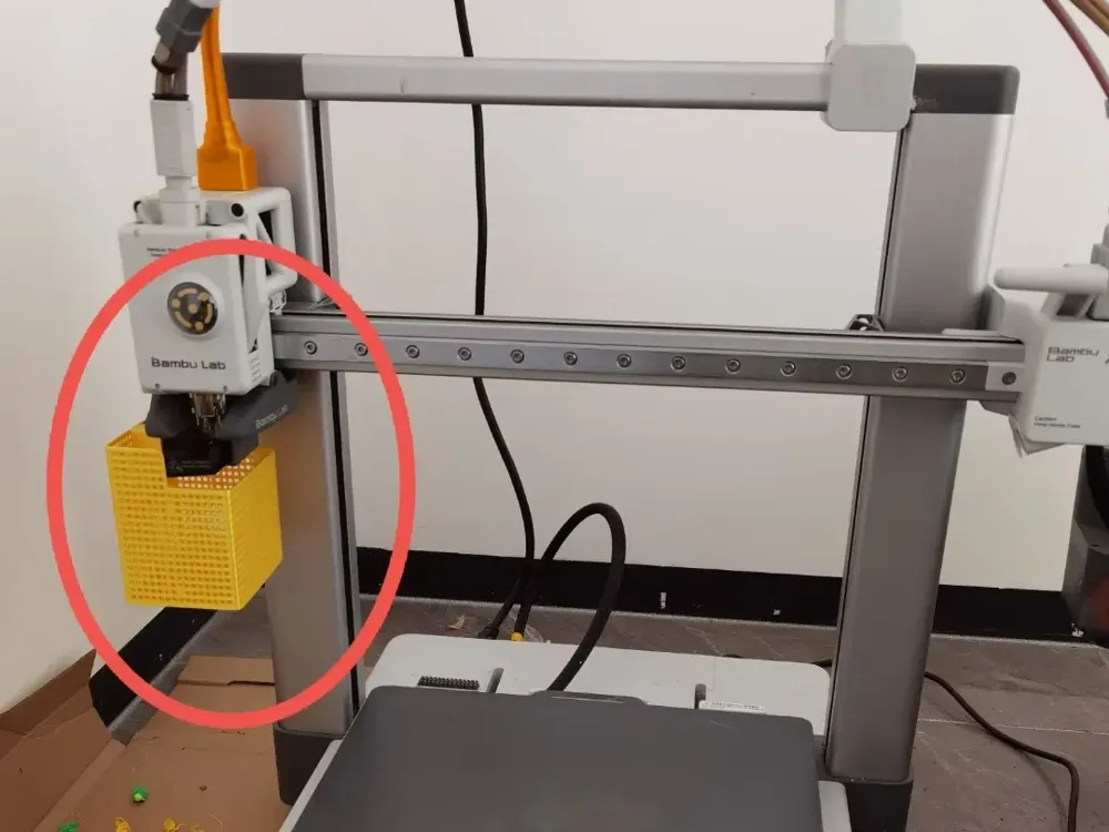 A1 and A1 mini Hexagonal Poop Bins, Poop Buckets, Poop Baskets, Poop