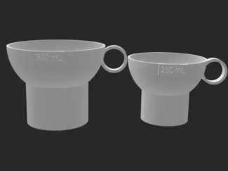 Wide Mouth Funnels for 250 mL and 500 mL Jars