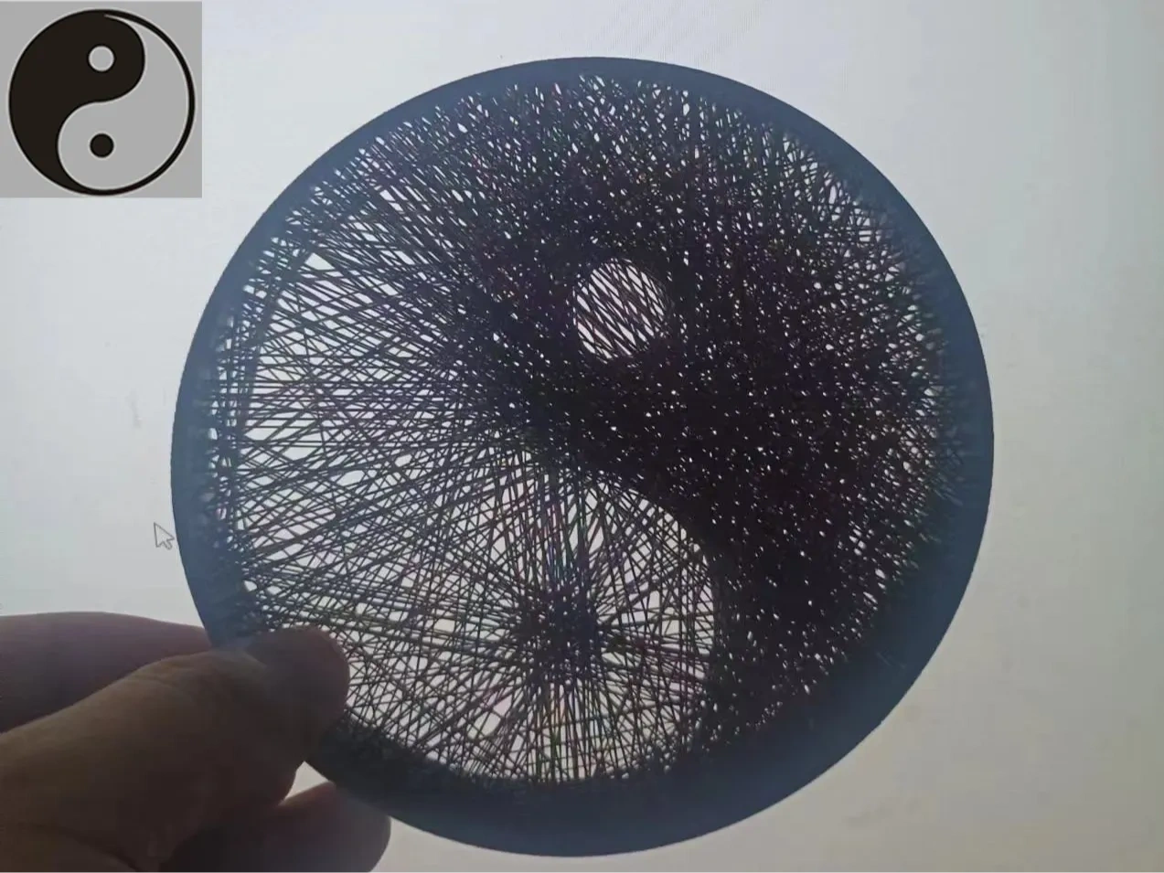 String Art - Tai Chi by xixicheng - MakerWorld