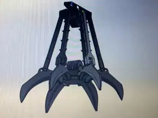 Grab crane - Pulpo de grúa tipo Verstegen