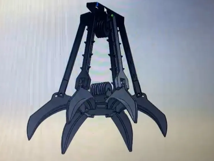 Grab crane - Pulpo de grúa tipo Verstegen