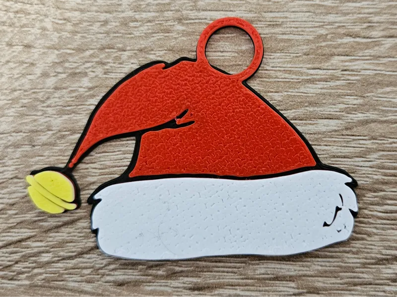 Santa hat - Christmas tree ornament