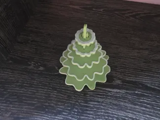 Christmas tree kitcard