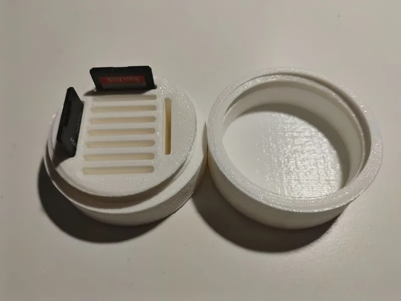 SD Card Holder 10 Pcs Round