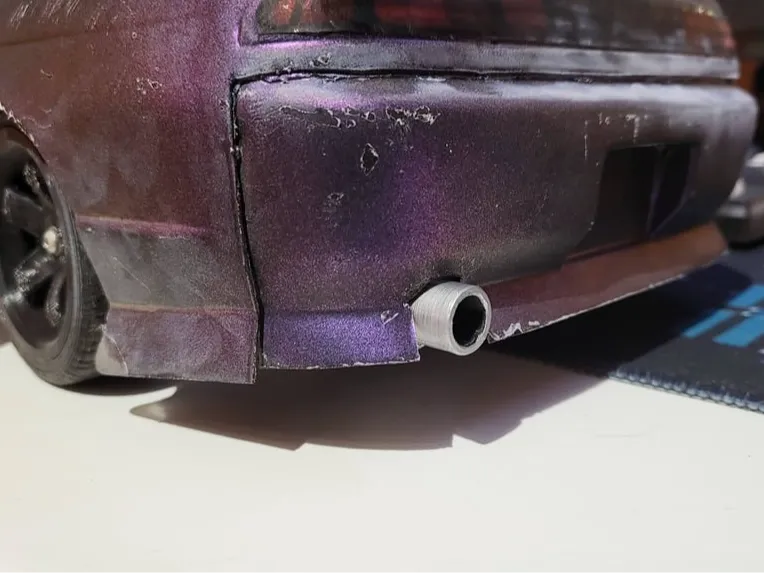Adjustable 1/10 Rc Car Exhaust