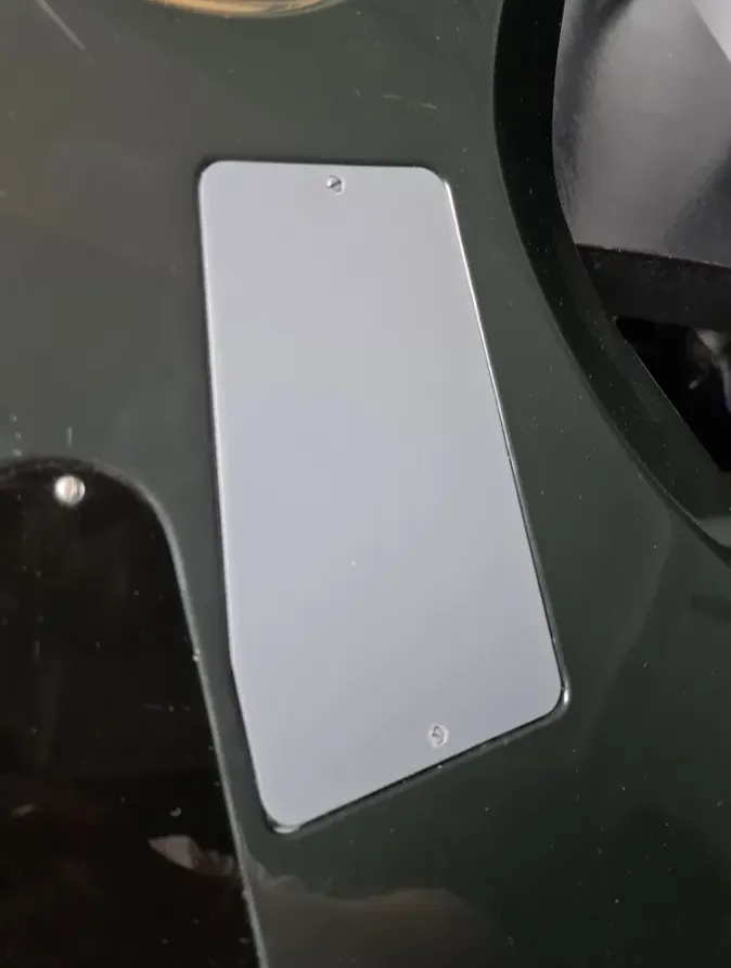 Mensfeld electric guitar backplate