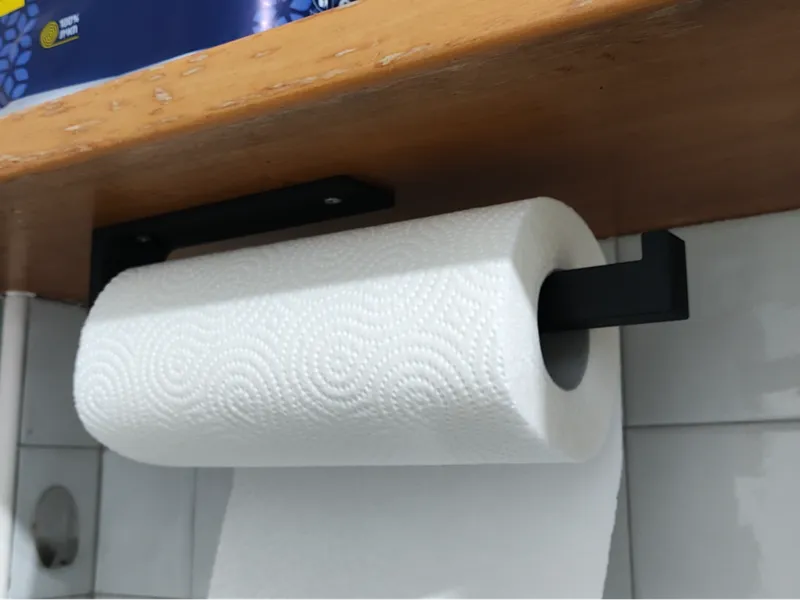 Modern Papertowel Kitchen Roll Holder with Holes