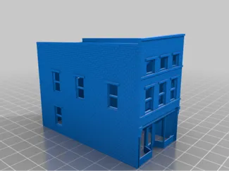 N scale Building