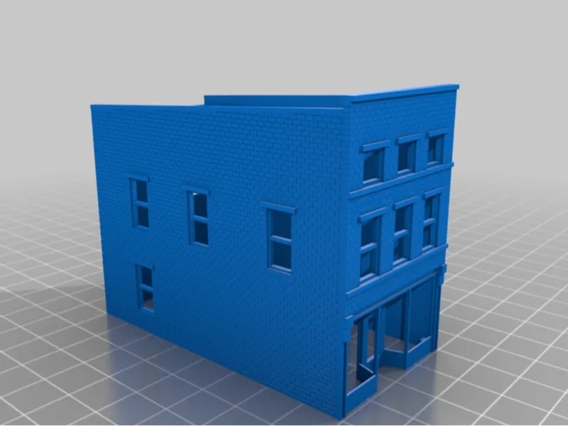 N scale Building