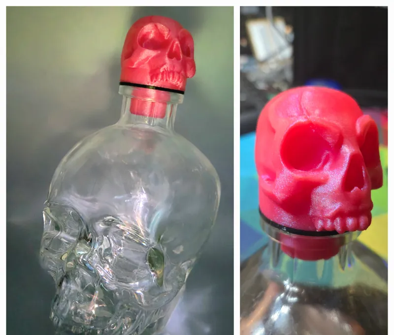 StylizedSkull-BottleTopper