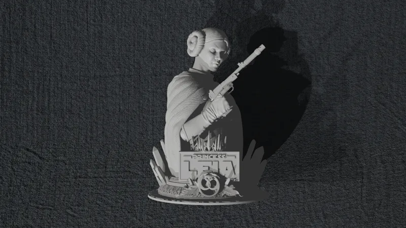 Princess Leia Bust Star Wars #16