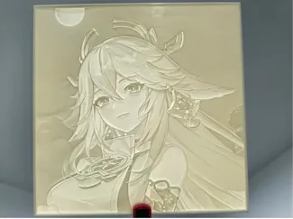 原神 浮雕 八重神子