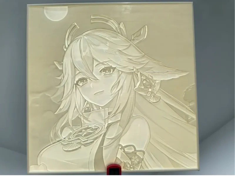 原神 浮雕 八重神子