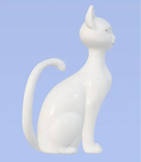 简单易打印的猫咪雕塑