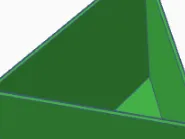 Triangle bin
