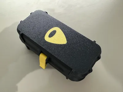 Guitar Pick Box - Three compartments