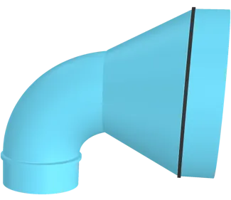 cyclone adaptor 51mm to 100mm