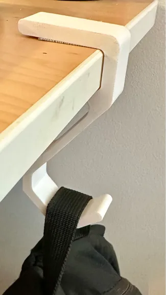 Desk hook for IKEA desk